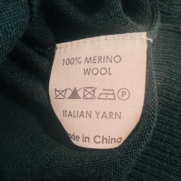 green button down cardigan sweater - Picture 7 of 7